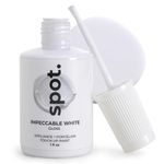 Touch Up Paint for Appliance, Porcelain, Sinks, Bathtubs, Appliances, Metal Surfaces, Tiles, Ceramics, and Fiberglass, White Gloss, 1 Fl Oz by spot.