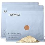 Promix Whey Protein Powder, Unflavored - 5lb Bulk - Grass-Fed & 100% All Natural - ­Post Workout Fitness & Nutrition Shakes, Smoothies, Baking & Cooking Recipes - Gluten-Free & Keto-Friendly