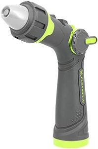 Flexzilla Garden Hose Nozzle - Heavy Duty Twist Action Adjustable Flow, NFZG51-E, ZillaGreen™
