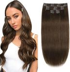 XDhair Clip in Hair Extensions Remy