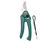 Fervent Gardening Tool Set Stainless Steel Garden Scissors, Pruning Seeds, Flower Cutter and Grass Cutter, 18cm (Multicolour)