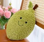 Babique WOL Avacado Pillow Soft Toys for Kids, Huggable Plush Doll Toy for Kids, Pillow for Kids, Kids Room Decoration (22 cm)