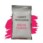 Strong Scented Carpet Freshener - Handmade UK (Shake & Vacuum, Carpet Sprinkle Dust, Deodoriser) (SNOW FAIRIES)