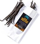 Vanilla Mart - Premium Madagascan Vanilla Pods - Pack of 10 Vanilla Pods - Grade A Vanilla Beans - Whole Grade A Vanilla Pods - Vanilla Pods & Beans From Around The Globe
