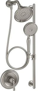 KOHLER Bancroft Multifunction Shower Set, Brushed Nickel