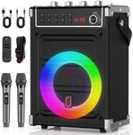 JYX Karaoke Machine with 2 Wireless