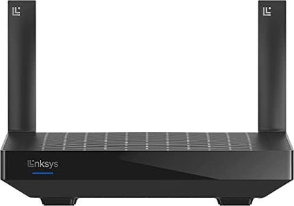 Linksys Mesh WiFi 6 Router, (Hydra Pro 6, 2700 ft, 30+ Devices, 5.4 Gbps) - WiFi Router & Extender Replacement - MR5500-CA