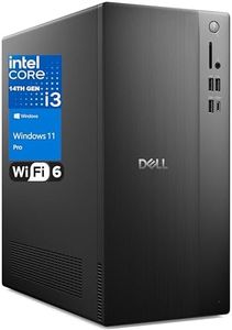 Dell Vostro Desktop Computers Tower PC for Home Business Student, 14th Gen Intel 4-Core Processor, 16GB DDR5 RAM, 1TB PCIe SSD, WiFi 6, Bluetooth, DisplayPort, HDMI, Type-C, Windows 11 Pro