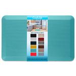 ComfiLife Anti Fatigue Floor Mat – 3/4 Inch Thick Perfect Kitchen Mat, Standing Desk Mat – Comfort at Home, Office, Garage – Durable – Stain Resistant – Non-Slip Bottom (20" x 39", Teal)