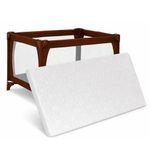 Brillars Thick Travel Cot Mattress to Fit Red-Kite, Graco Hauck & Mamas 93 x 64 x 6 cm Quilted Breathable/Anti Allergenic Foam Removable Cover - UK Made