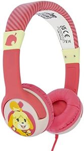 OTL Technologies Kids Headphones - Animal Crossing Isabelle Wired Headphones Pink