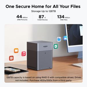 UGREEN NASync DH4300 Plus 4-Bay NAS Storage Enclosure
