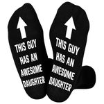 Moyel Gifts for Dad Fun Funny Socks for Men Dad Gifts form Daughter Dad Birthday Gifts Cool Gifts for Dad New Dad Gift Ideas for Dads Who Have Everything on Christmas Fathers Day