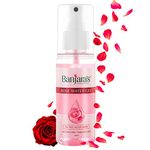 Banjara's Rose Water Gel | Oil Free Hydrating Spray Mist With Rose Petal Extracts | Clears Impurities, Maintains Skin Ph Levels, Helps Tighten Pores | For Skin, Face,100 Ml (100 Ml X 1 Pack)