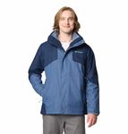 Columbia Men Navy Blue OmniHeat Reflective Bugaboo III Fleece Interchangeable Jacket, XL