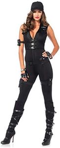 Leg Avenue Swat Adult Sized Costumes, Noir, S Femme