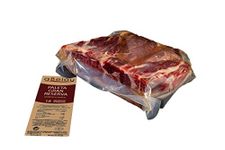 aBeiou. 1'15KG BONELESS Great Reserve DUROC PREMIUM HAM SHOULDER. Spanish serrano. Matured for more than 18-20 months (vacuum-packed ham) Product of the Iberian Peninsula. Guijuelo (Spain).