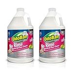 OdoBan Pet Solutions No Rinse Neutral pH Floor Cleaner Concentrate, 2-Pack, 1 Gallon Each