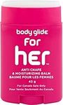 Body Glide For Her Moisturizing Anti Chafe Balm Stick (for Canadian Sale Only), 42g, Magenta