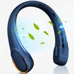 Neck Fan, Portable Fan Strong Wind, Upgraded 5200mAh, Upgraded Air Volume,360° Cooling, Quiet, No Hair Twisting, Even Air Volume On Both Sides, Non-Slip Material, Short Charging, Long Use Time
