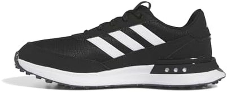 adidas Women's S2G Spikeless 24 Golf Shoes, Core Black/Footwear White/Silver Metallic, 7