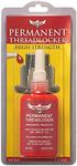 Dynagrip High Strength Permanent Threadlocker 50 ml Red Threadlocker, Screw Glue for Automotive, High-Strength, Red, High-Temp, Anaerobic