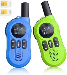 4G LTE Walkie Talkies, Parent Child Family Communication Radio 2 Pack