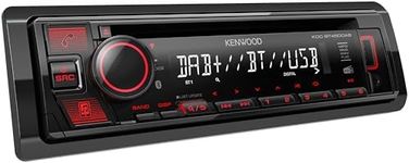 Kenwood KDC-BT450DAB CD Receiver, With Built-in Bluetooth, DAB+ Digital Radio, USB & AUX Input, Steering Wheel Controls