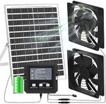 25W Solar Fan for Chicken Coop with
