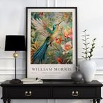 Poster of a William Morris Print Hu