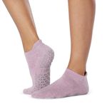 Grip Barre, Dance, Pilates, Yoga Socks - Tavi Noir Women’s Savvy Non-Slip Socks, Dawn, Medium