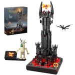 VONADO Dark Tower Building Set, Compatible with Magic Castle Block Set, Castle Architecture Bricks with LED Lights, Collection Toy for Men Women and Film Fans, Great Toy for Kids 8-14 (779 PCS)