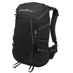 Eddie Bauer Adventurer Trail 30L Backpack with Interior Hydration Bladder Sleeve, Black