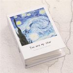 Even Photo Album Book, Album for photos collection, 4 inch x 6 inch (10 x 15 Cm) size Photo collection album with taxture and design on Cover (100 PHOTO SPACE) (You are my star)