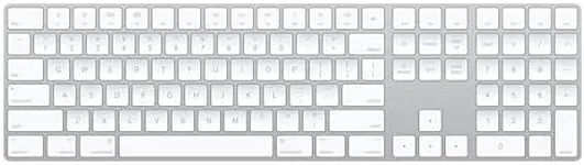 Apple Magic Keyboard with Numeric Keypad: Bluetooth, Rechargeable. Works with Mac, iPad or iPhone; US English