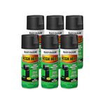 12 oz Rust-Oleum Brands 7778830 Bar-B-Que Black Specialty Bar-B-Que Paint Pack of 6