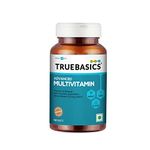 TrueBasics Advanced Multivitamin For Men & Women (60 Tablets) | With Clinically Researched Ingredients & Herbal Extracts | For Immunity, Energy & Stress-Relief