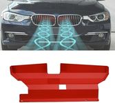 Canitu Red Dynamic Air Intake Scoop, Ram Air, Cold Air Intake Kit Systems,Increasing Horsepower & Improving Throttle Response for BMW 323i 325i 328i 330i M52 M54 E46 M3 2001-2006