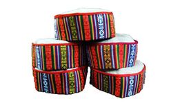 CHAMBA HERITAGE Pack of 5 Unisex Himachali Kullu Kinnauri Patti Woolen Cap/Topi Pahari Traditional Handcrafted topi Multicolour