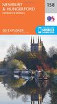 Newbury & Hungerford Map | Lambourn & Kintbury | Ordnance Survey | OS Explorer Map 158 | England | Walks | Hiking | Maps | Adventure