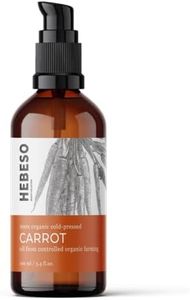 Carrot Oil 100% Organic Cold-Pressed 100ml | Visible, Beautiful Tan | Easy To Distribute | Protects Against Harmful UV Rays | Restores Elasticity, Softness And Smoothness