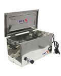 LIFEX CDSCO Class B License Electric Instrument Sterilizer 18" x 8" x 8" with accessories | Deluxe | Stainless Steel