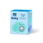 Parachute Advansed Baby Soap for Newborn Babies | Doctor Certified | Ph 5.5 | Virgin Coconut Oil & Coconut Milk | Prevents Dryness | 75gm x 3