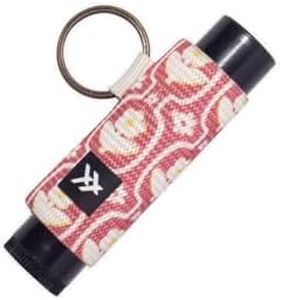 Thread Wallets Elastic Lip Balm and Gloss Holder Keychain (Ingrid)