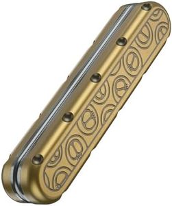 OBEST Fidget Slider Giocattoli, EDC Metallo Fidget Giocattoli per Adulti, Ansia di Sollievo Decompressione Dito Spin Giocattolo, Giocattolo Sensoriale per Autismo ADHD, Regali per l'amico e Famiglia