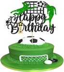 1Pcs Soccer Happy Birthday Cake Top