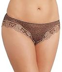 Lunaire Women's Sevilla Print Tanga, Tan Animal, 6