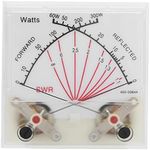 Eujgoov Cross Needle SWR/Watt Meter, Double Needle 60/300W Dual Band Standing- Meter with Backlight