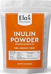 Inulin Powder (1kg) by Elo's Premium| 100% Food Grade Organic Inulin Powder | Packaged in Canada| Used As A Source Of Fibre | Pure &Non-GMO | Dissolve In Water Or Use In Baking