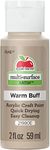 Apple Barrel 21980E Multi Surface Acrylic Paint, 2 oz, Warm Buff